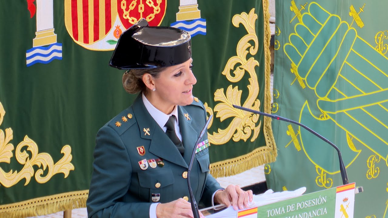Moreno, primera mujer en comandar la Guardia Civil de Guadalajara