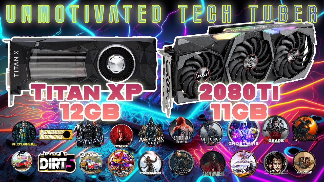 The Titan XP vs the RTX 2080Ti in 2024 | Core i7 14700K | 20 games tested