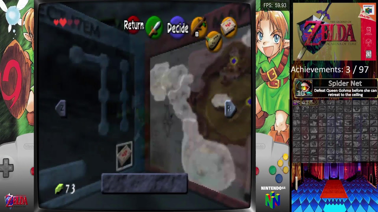 Retro Achievements | The Legend of Zelda: Ocarina of Time (N64) | Part 1 | Live |