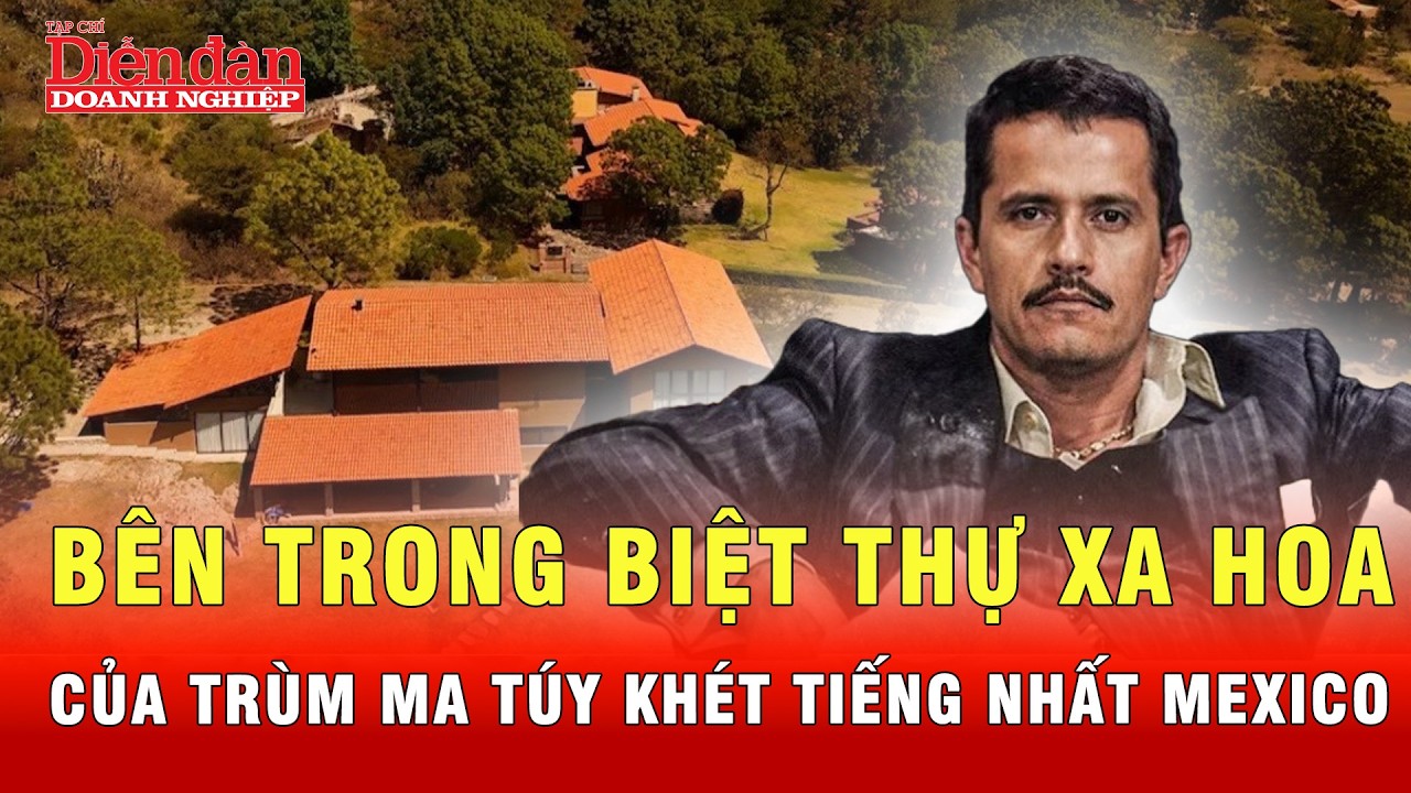Sự thật ngỡ ngàng trong nơi ẩn náu của trùm ma túy khét tiếng nhất Mexico | Tin tức 24h