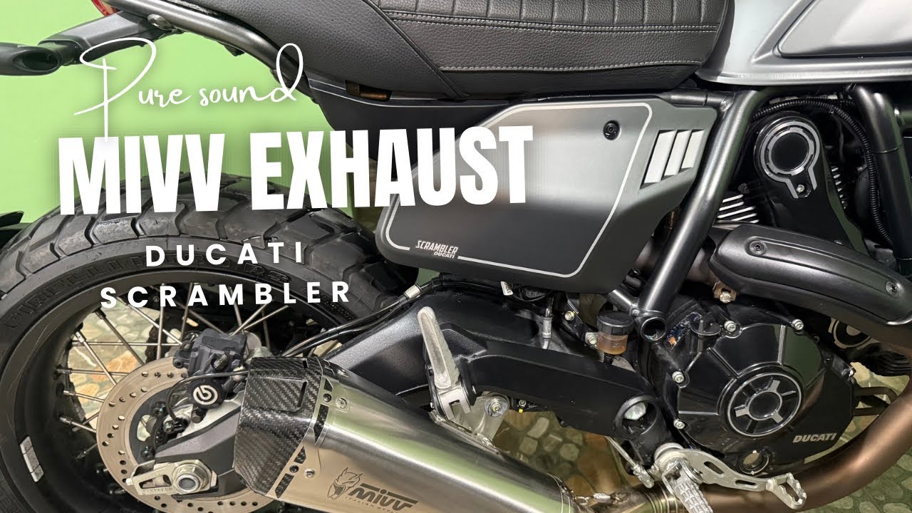 Pure Sound MIVV Exhaust Ducati Scrambler