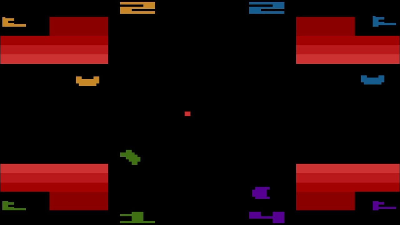 Warlords Gameplay Atari 2600