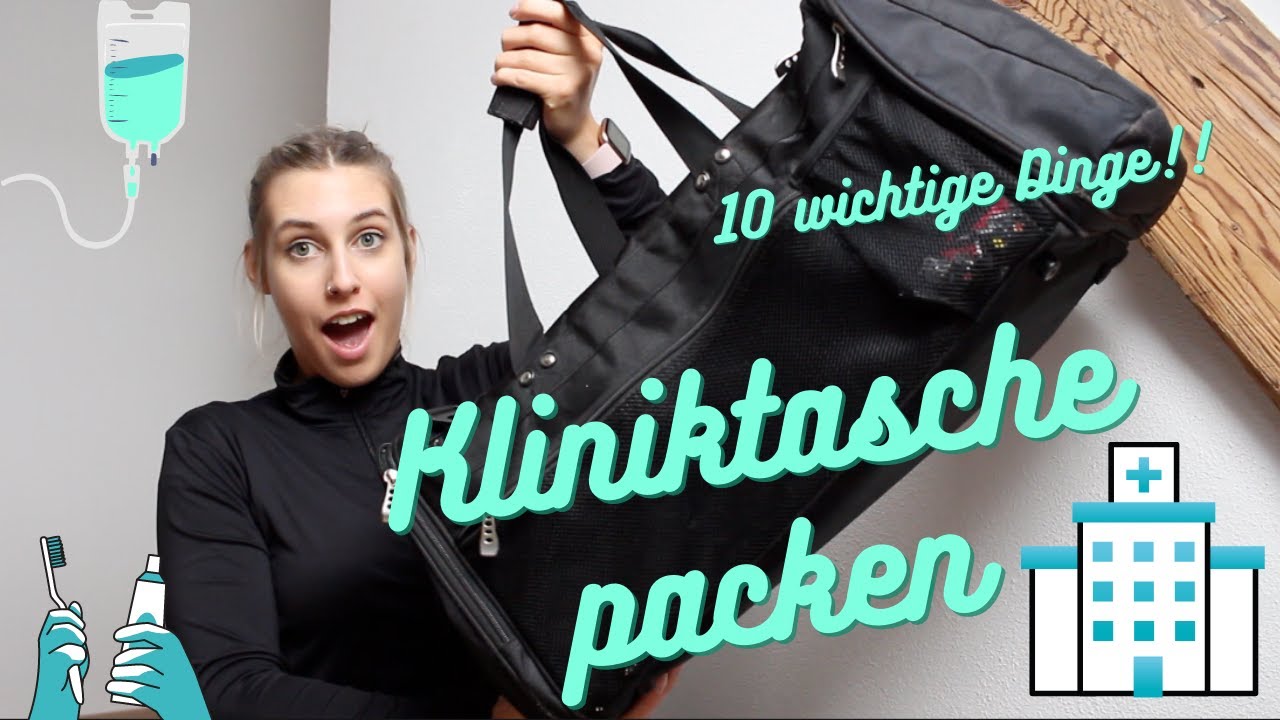 Kliniktasche packen / 10 wichtige Dinge f&uuml;rs Krankenhaus / It's Maddy 🏥👩🏼&zwj;⚕️