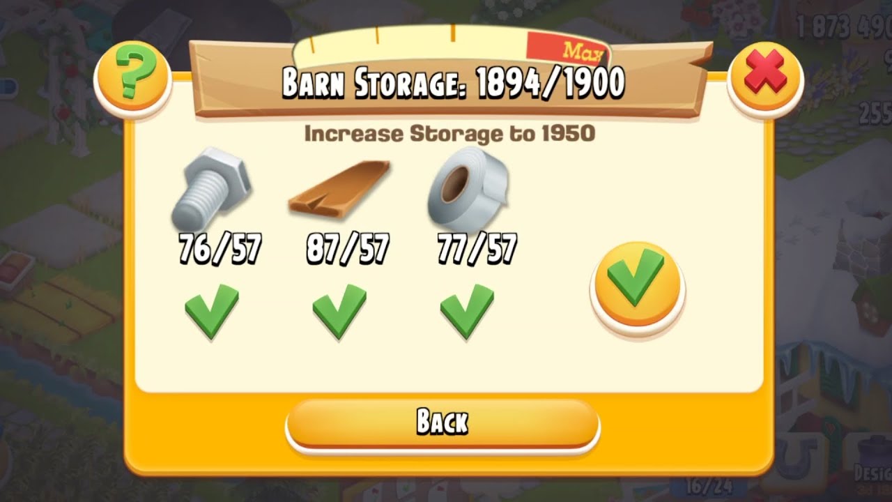 HayDay Gameplay | level 74🔥 Barn Upgrade #hayday #farming #haydaygameplay #trending