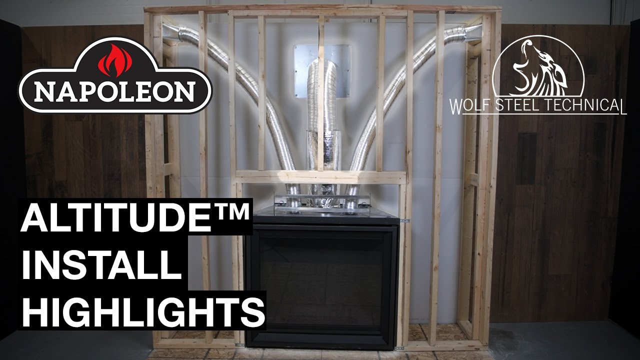 Napoleon Altitude™ A Series (A42NTE) Installation Highlights