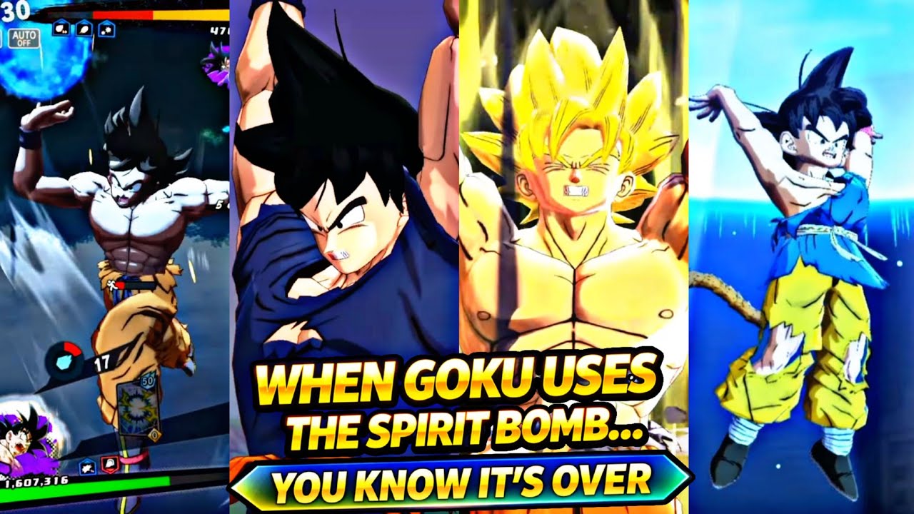 Everyone Lends Energy… Goku Ends the Fight | Spirit Bomb Moments!! 🔥 IN DRAGON BALL LEGENDS