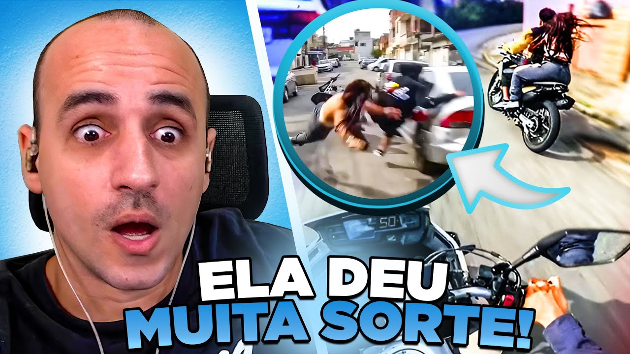 TENTARAM FUGA E SE DERAM MUITO MAL - React ENQUADROS DE MOTO (EP. 124)