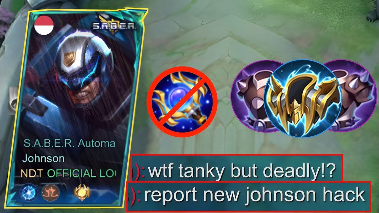 GOODBYE FULL DAMAGE JOHNSON! TANKY BUILD IS FINALLY BACK!!🔥~ MLBB