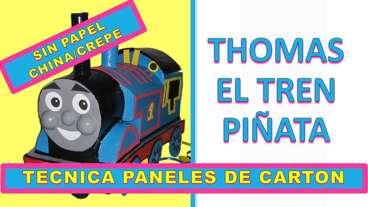 THOMAS TRAIN PINATA /THOMAS TREIN PINATA / PINATA TREN THOMAS