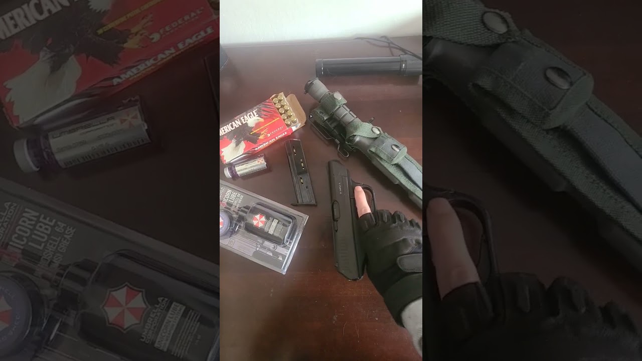 EDC leon kennedy edition. #collectibles #guns #hecklerandkoch #edc #residentevil #residentevil4