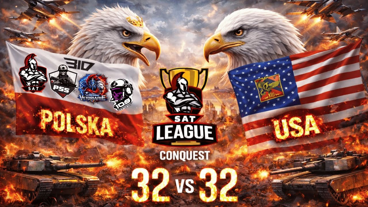 BATTLEFIELD 6 - POLAND VS USA | CONQUEST 32 VS 32 | [SAT, 3ID, VETO, PSS, 109] vs [13ID]