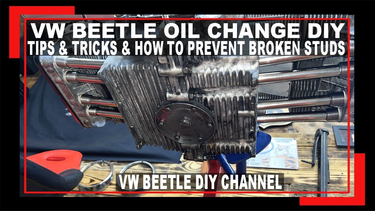 VW Classic Beetle Oil Change How To - Tips and Tricks - VW Bus - VW Baja Bug - DIY Oil Change
