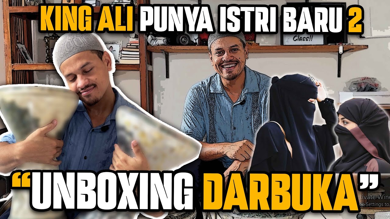 ALI KRIBO PUNYA ISTRI BARU ?? UNBOXING DARBUKA GAWHARET ELFAN !!
