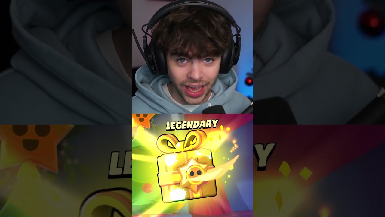 Legendarisch Cadeautje In Brawl Stars! #brawlstars #shorts