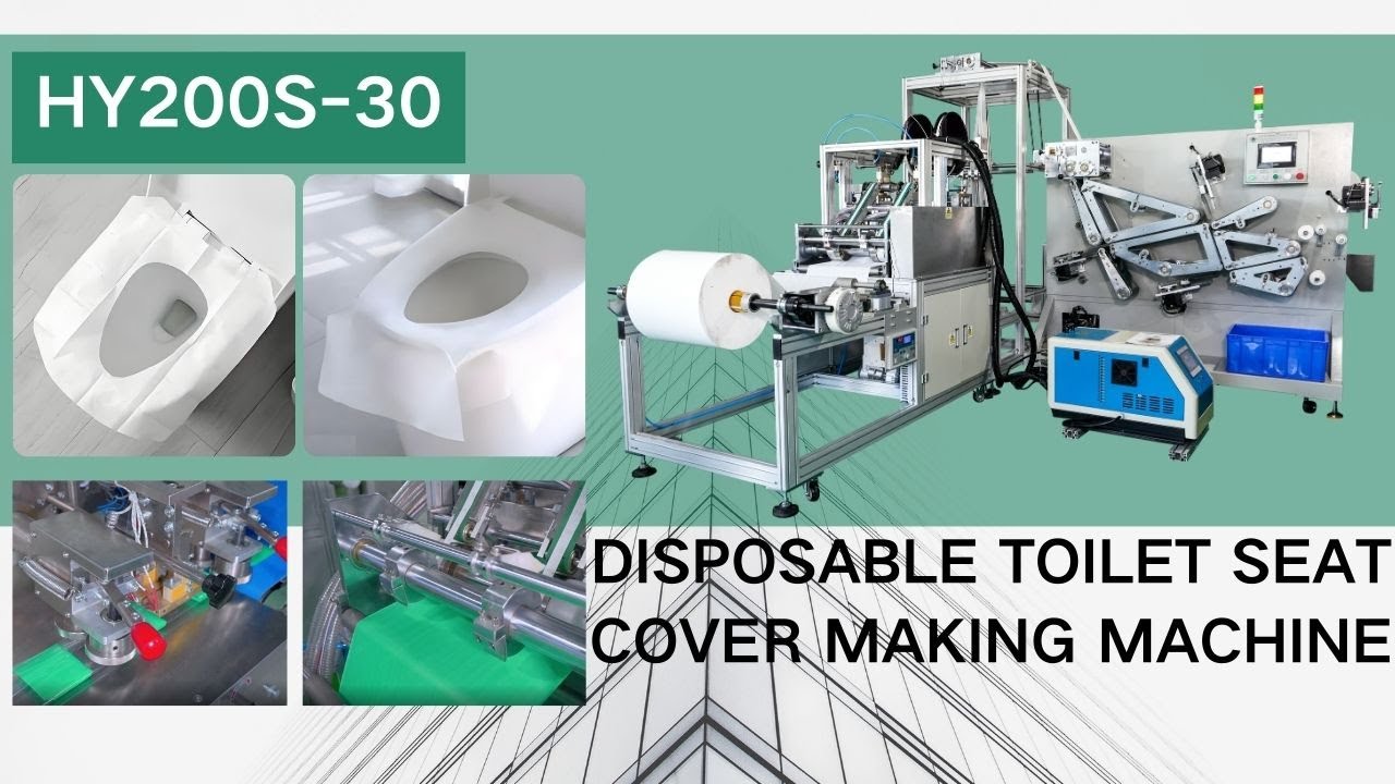 Disposable toilet  seat cover making machine