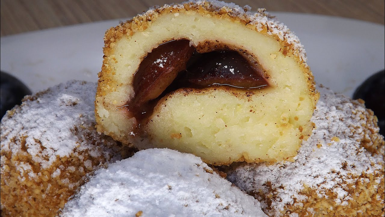 Szilvás gombóc nyújtás nélkül ( puha változat )