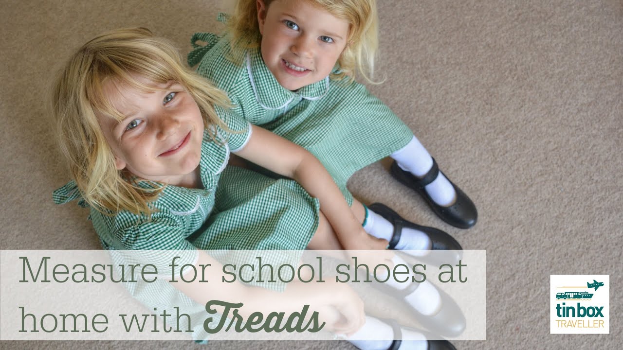 Measuring for school shoes at home with Treads | AD