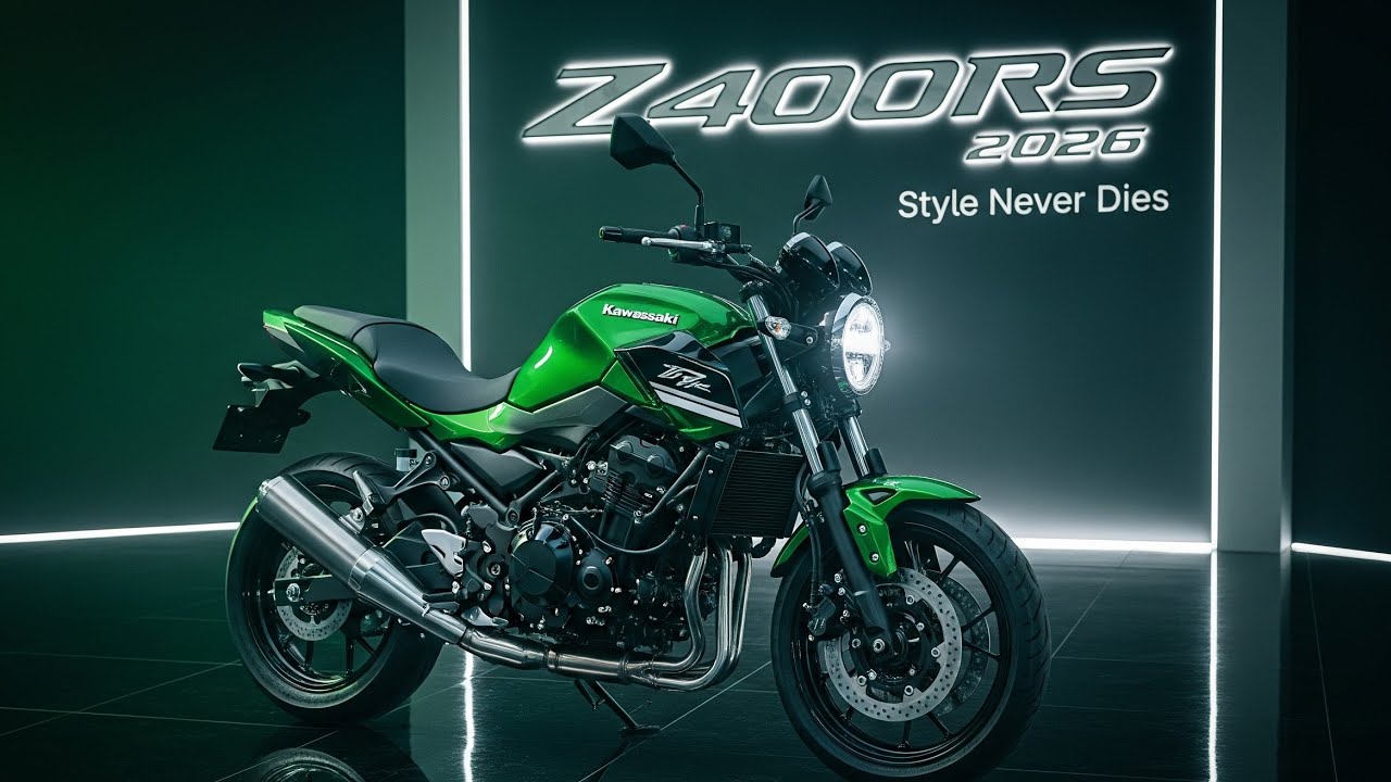 KAWASAKI Z400RS 2026 наконец-то представлен! — У меня мурашки по коже!