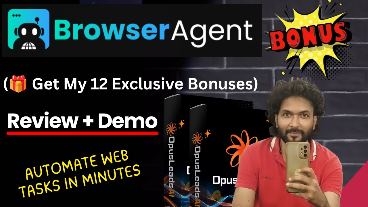 BrowserAgent Review &ndash; Automate Web Tasks in Minutes (🎁 Get My 12 Exclusive Bonuses).