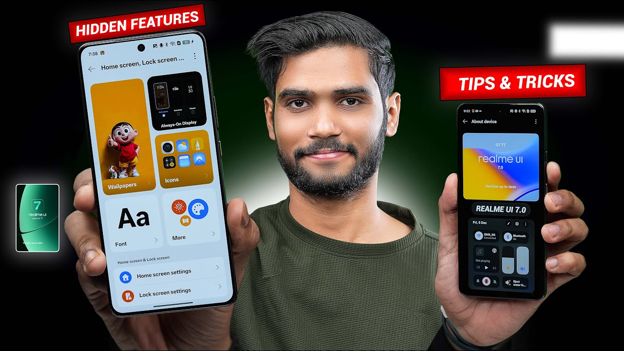 New Realme 7.0 Stable Build Update 12+ Tips & Tricks/Hidden Features