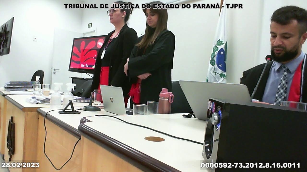 Júri Curitiba 28/02/2023 - Centro Judiciário do Ahú