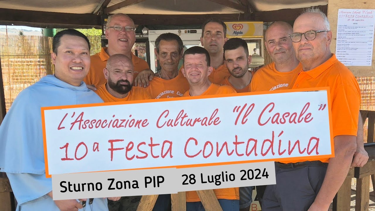 Sturno Zona PIP 10° Festa Contadina Sfilata dei Trattori d'Epoca e Moderni per le contrade