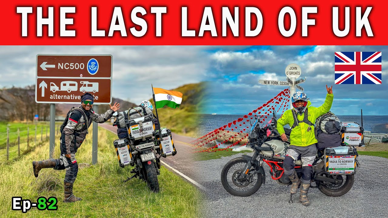 THE LAST LAND OF UK 🇬🇧 | JOHN O GROATS | Dunnet Head | Ep- 82