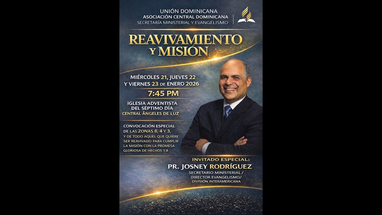 Jueves - Reavivamineto y Misión -  22/01/2026 -  IASD Ángeles de Luz