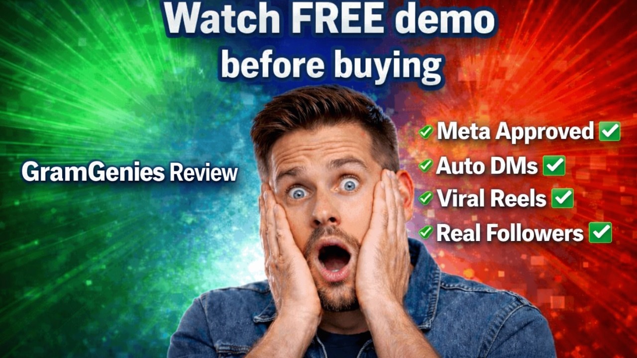 GramGenies Review | 😱Don't miss the Last Chance | This AI Runs Faceless Instagram Channels & Sales