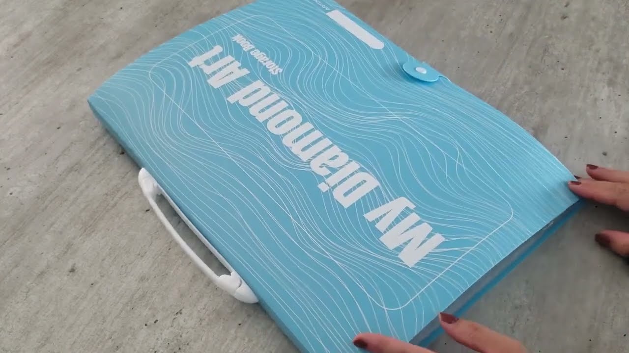 Diamond Painting rangement porte vue #artdot tag des diamanteuses, et après ?