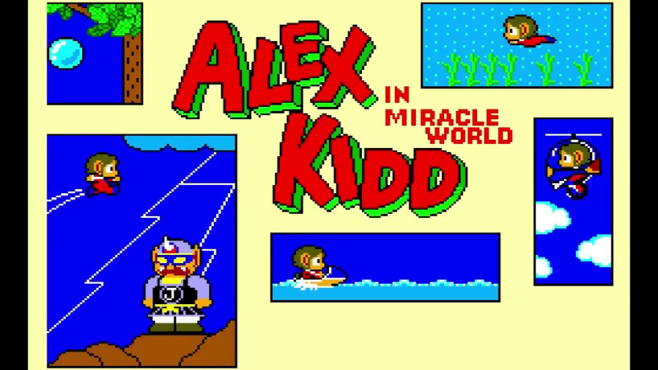 [Test] Alex Kidd in Miracle World (Master System)