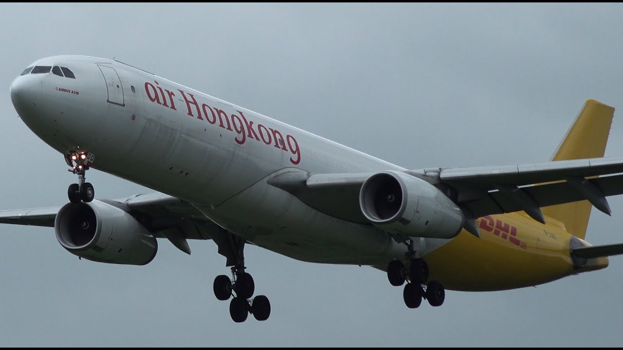 Air Hong Kong Airbus A330-300P2F B-LDQ Landing at NRT 34L