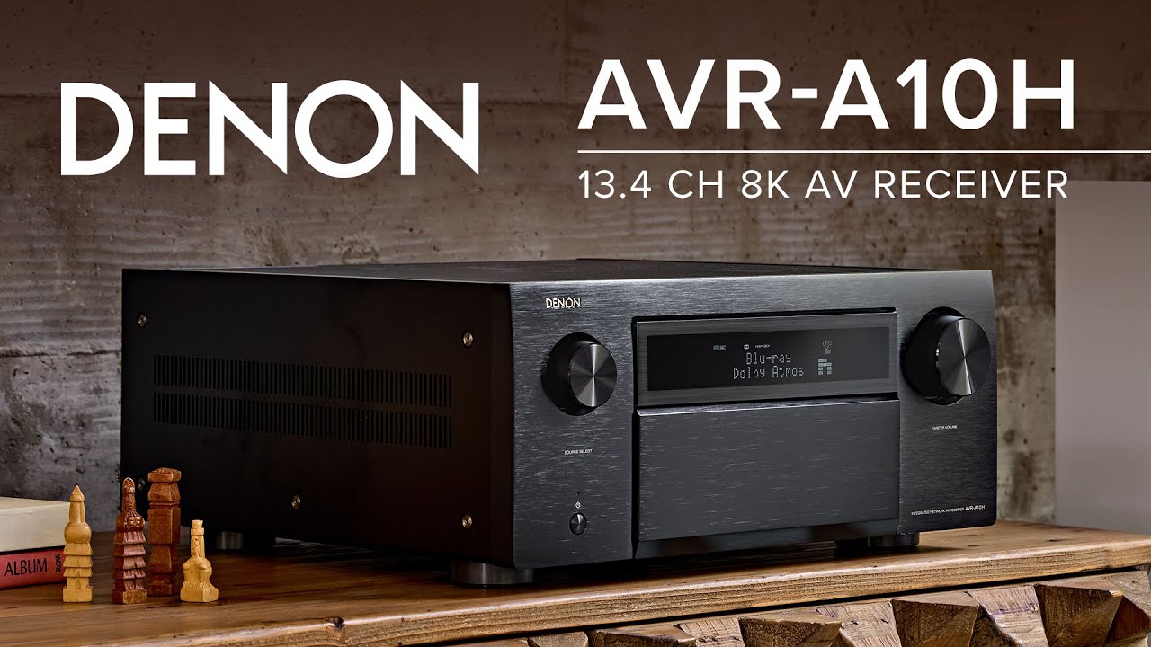 DENON AVR-A10H 13.4 Channel 8K Home Theater Receiver: Take Your Home Theater to the Next Level ✨