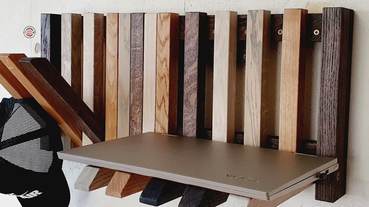 Wall-mounted Organizer || Modern wall coat rack || A decorative and functional piece