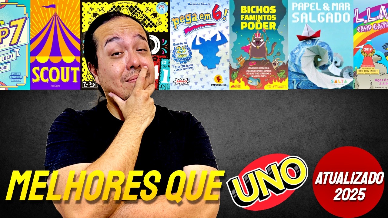Descubra Jogos de Cartas que Vão Superar o Uno!