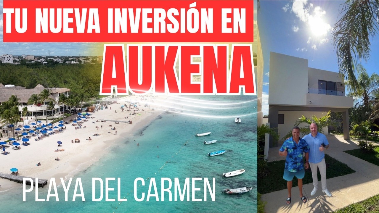 Así es Aukena | Nuevo desarrollo cerca de Centro Maya + Playa Mamitas hoy 🌊