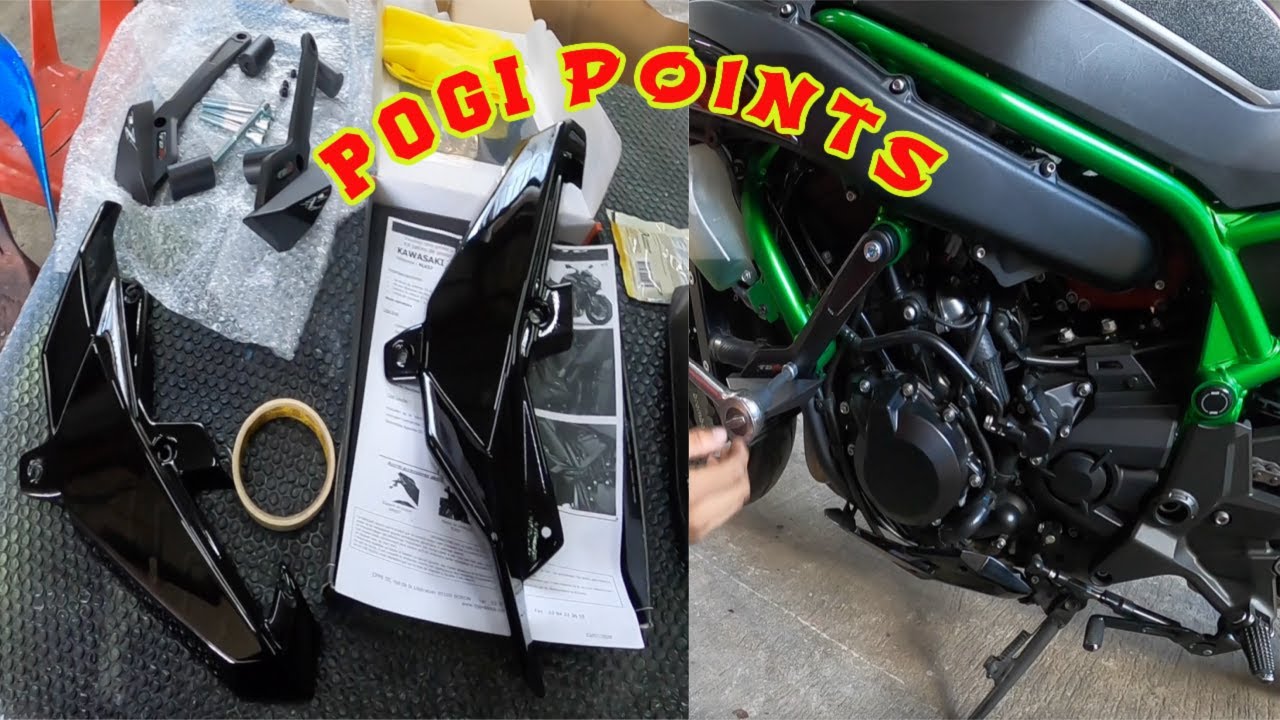Установка обтекателей и слайдеров рамы KAWASAKI ZH2 TOP BLOCK от MOTORSPEC