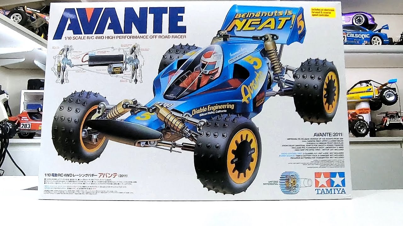 Tamiya Avante 2011 Re-Release Unboxing