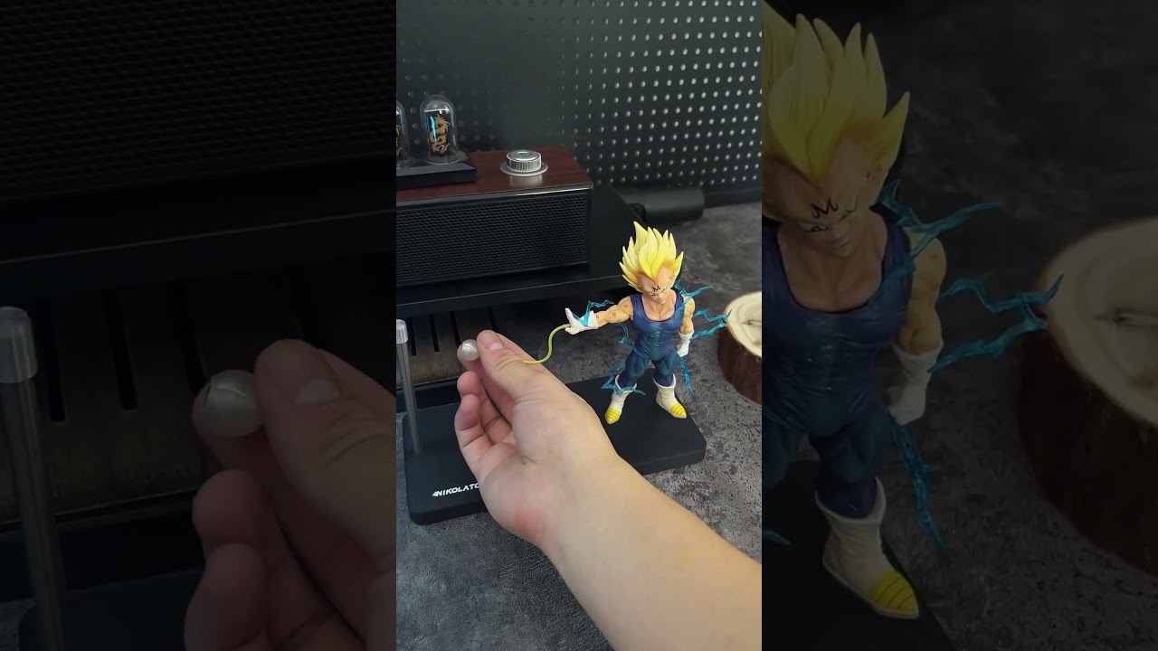 The Dragon Ball lamp is so cool.