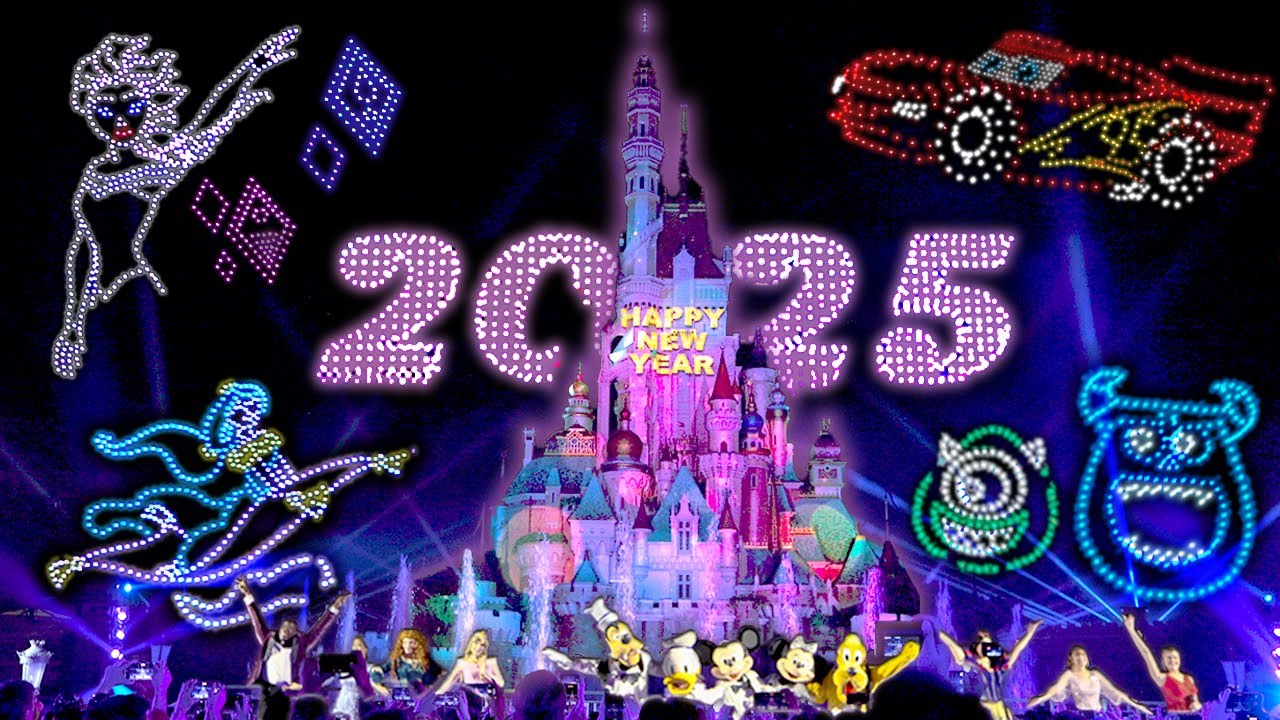 2025 New Year's Eve Countdown｜Hong Kong Disneyland