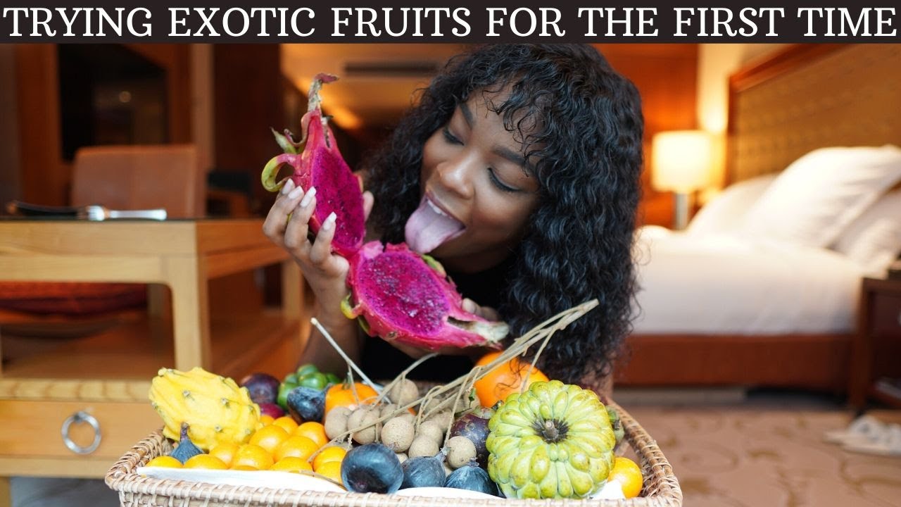 Trying Exotic Fruits For The First Time