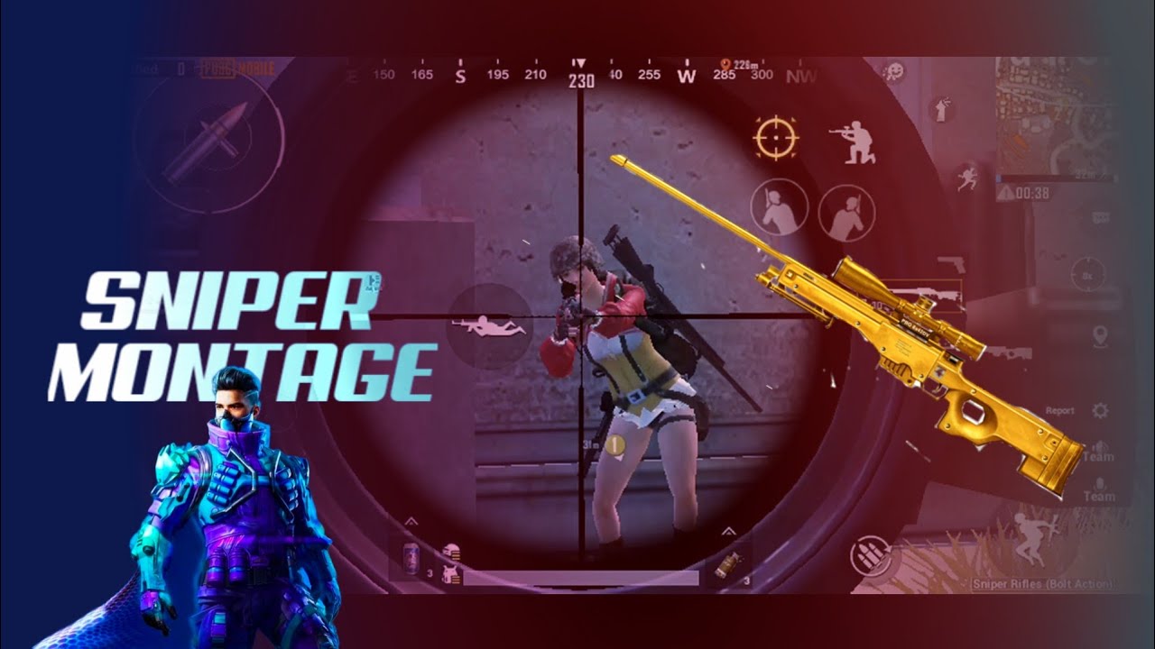 BORN TO SNIPE|| PUBG MOBILE|| SHORT SNIPER MONTAGE||
