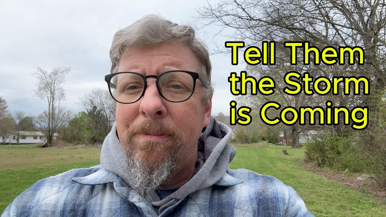 Господь говорит: скажите им, что приближается буря.