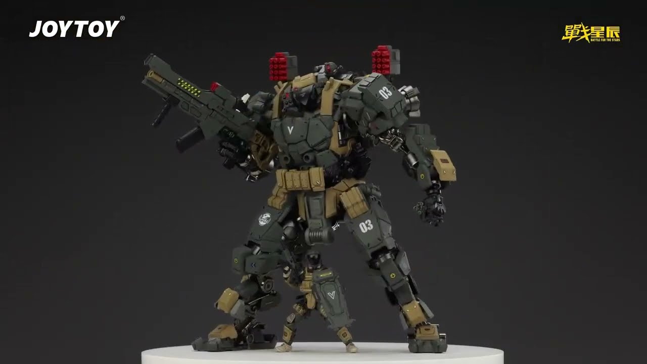 JOYTOY Tyrant Squad-03 Tactical & 04 City Combat Type 1/18 Figure - Battle For the Stars | LTcave