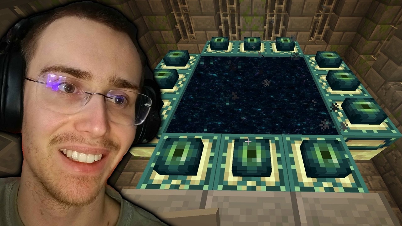 Minecraft… But I’ve Never Played Before - I FOUND THE STRONGHOLD