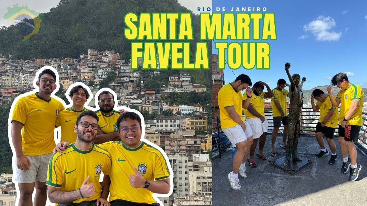 Inside Rio&rsquo;s Santa Marta Favela 🇧🇷 | Culture, Views & Kind People