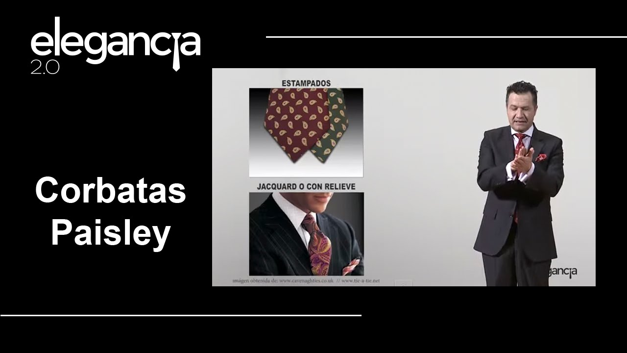 Corbatas Paisley - Bere Casillas (Elegancia 2.0)