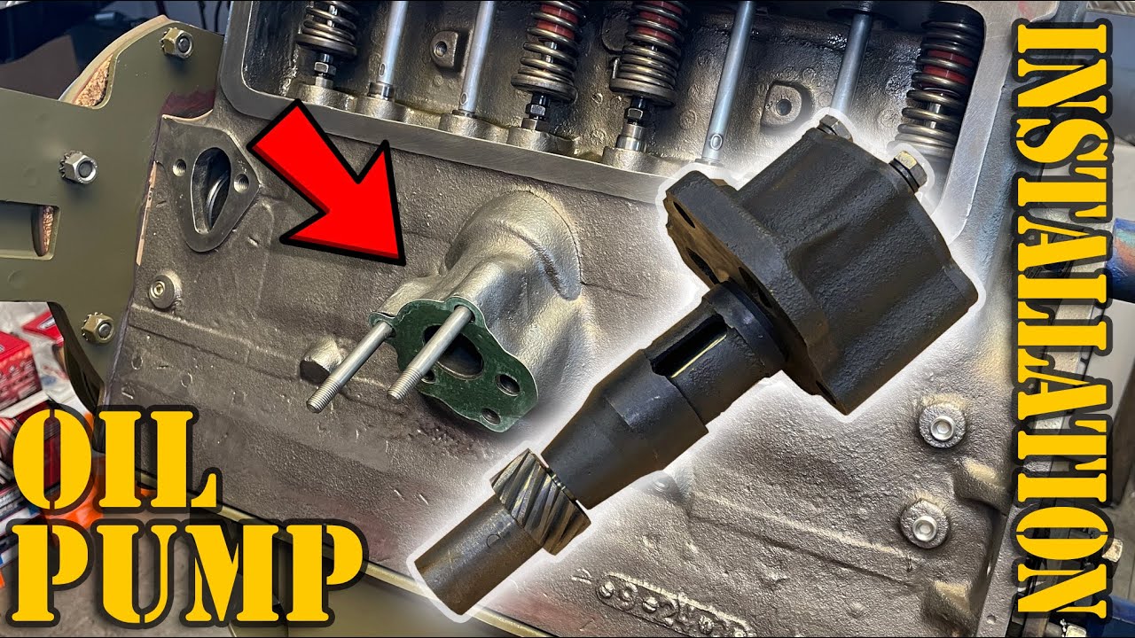 Restore your Willys Jeep | Oil Pump Installation | M38A1