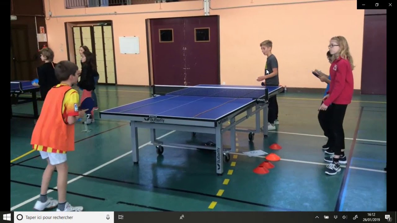 Enseigner le Ping autrement en EPS: Module 4 1ère partie