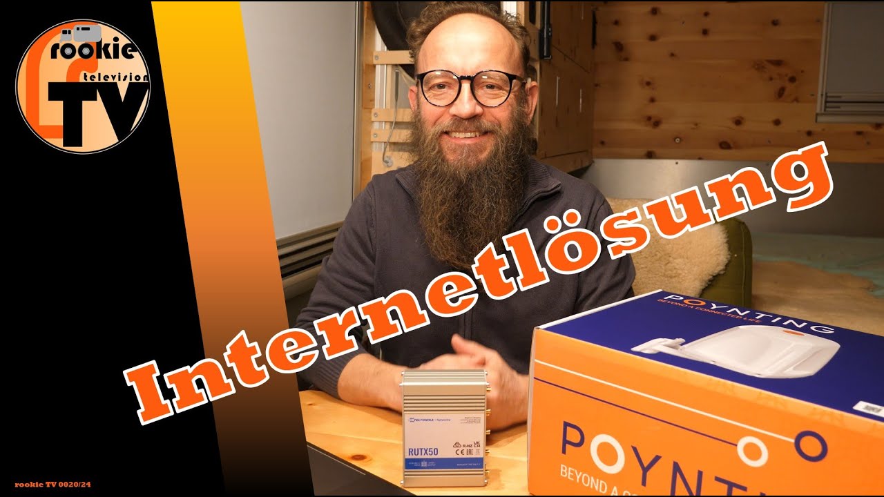 Test Teltonika 5G Router RUTX50 und Poynting 5G Antenne A-EPNT-0004 Konfiguration Internetlösung